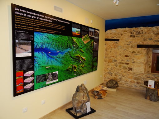 Centro de visitantes Tejada: Geología y fósiles