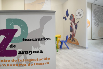 Centro de Interpretación de los Dinosaurios de Villanueva de Huerva, Dinosaurios de Zaragoza